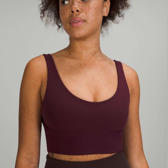 Lululemon Align Bra A/B - Diamond Dye Cassis Black / Cassis - Picture 5 of 9